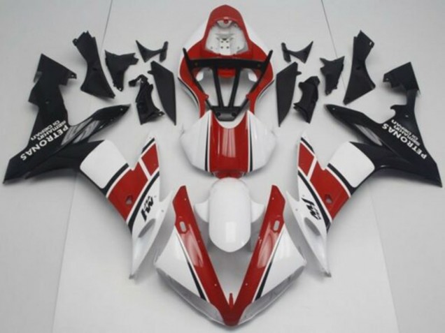 Kits Carénage Moto Yamaha YZF 1000 R1 2004-2006 - Blanc Rouge Noir