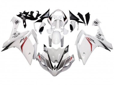 Carénage Moto Yamaha YZF 1000 R1 2007-2008 - Blanc Rouge Noir Bande Abordables