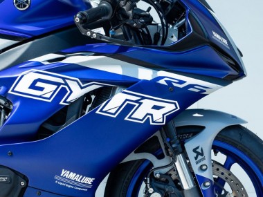 Carénages Moto Yamaha YZF R6 2017-2023 - Bleu Argent GYTR Abordables