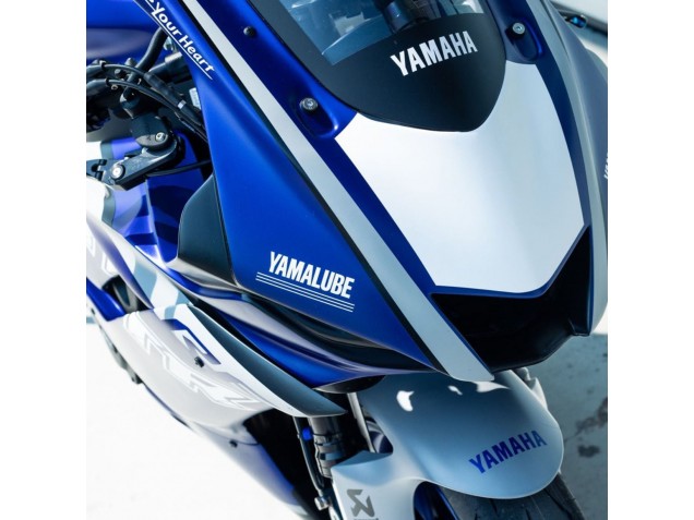 Carénages Moto Yamaha YZF R6 2017-2025 - Bleu Argent GYTR