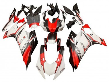 Carénages Moto Yamaha YZF R6 2017-2023 - Blanc Rouge Noir Abordables