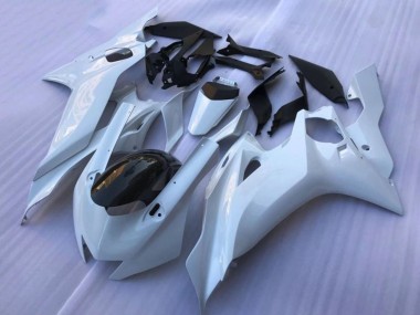 Carénages Moto Yamaha YZF R6 2017-2023 - Blanc Noir Brillant Abordables