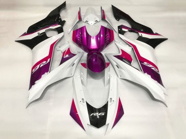 Carénages Moto Yamaha YZF R6 2017-2023 - Blanc Rouge Violet Noir Abordables