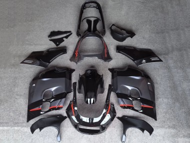 Carénages Moto Honda CBR1000F Hurricane 1987-1988 - Noir Brillant Gris Mat Rouge Doubler Abordables