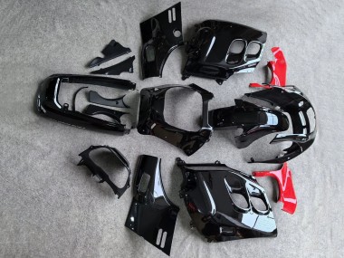 Carénages Moto Honda CBR1000F Hurricane 1987-1988 - Noir Brillant Rouge Abordables