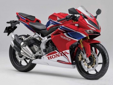 Carénages Moto Honda CBR250RR 2017-2022 - Rouge Bleu Blanc Abordables