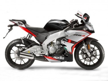 Carénages Moto Aprilia RS4 50 125 2012-2018 - Argent Rouge Noir Abordables