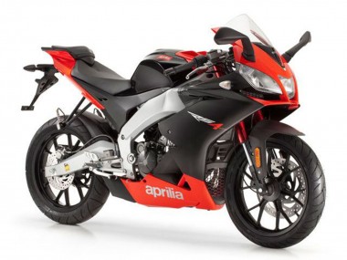 Carénages Moto Aprilia RS4 50 125 2012-2018 - Rouge Noir Mat Abordables