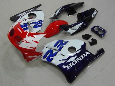 Carénages Moto Honda CBR250RR MC22 1990-1998 - Blanc Rouge Noir Brillant Abordables