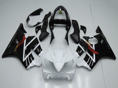 Carénage Moto Honda CBR600 F4i 2001-2003 - Blanc Noir Brillant F Sport Abordables