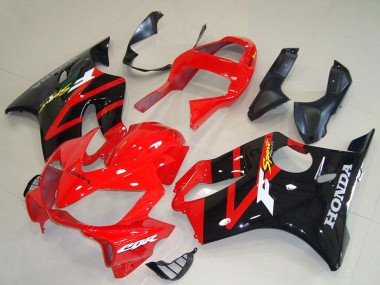Carénage Moto Honda CBR600 F4i 2001-2003 - Rouge Noir Brillant Abordables