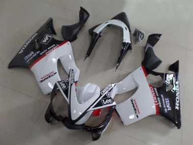 Carénages Moto Honda CBR600 F4i 2001-2003 - Blanc Rouge Noir Brillant Carrera Lee Abordables