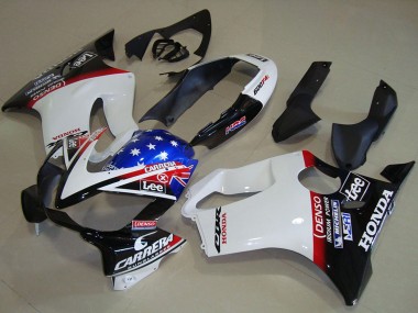 Carénages Moto Honda CBR600 F4i 2004-2007 - Blanc Rouge Bleu Noir Brillant Étoile Lee Carrera Abordables