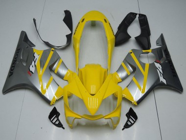 Carénages Moto Honda CBR600 F4i 2004-2007 - Jaune Argent Abordables