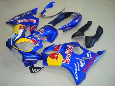 Carénages Moto Honda CBR600 F4i 2004-2007 - Bleu Jaune Red Bull Abordables