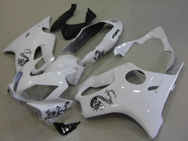 Carénages Moto Honda CBR600 F4i 2004-2007 - Blanc Dragon Abordables