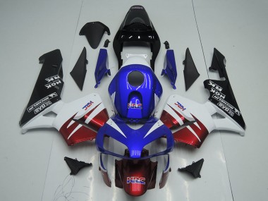 Carénages Moto Honda CBR600RR 2003-2004 - Blanc Rouge Bleu Noir Brillant HRC Abordables