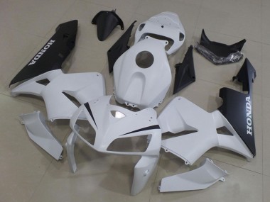 Kit Carénages Moto Honda CBR600RR 2005-2006 - Blanc Noir Abordables