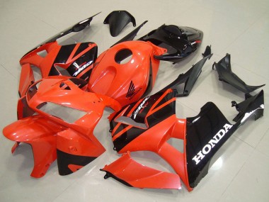 Carénages Moto Honda CBR600RR 2005-2006 - Orange Noir Abordables