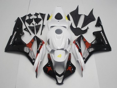 Carénages Moto Honda CBR600RR 2007-2008 - Blanc Rouge Jaune Noir Brillant Limited Edition Abordables