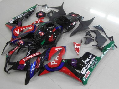 Carénages Moto Honda CBR600RR 2007-2008 - Noir Brillant Rouge Bleu Pata Abordables