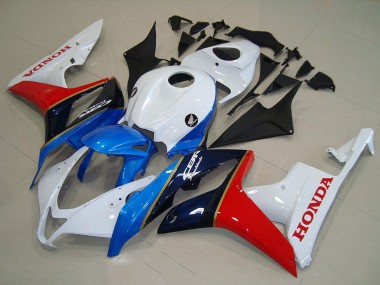 Carénage Moto Honda CBR600RR 2007-2008 - Blanc Bleu Rouge Noir Brillant Abordables
