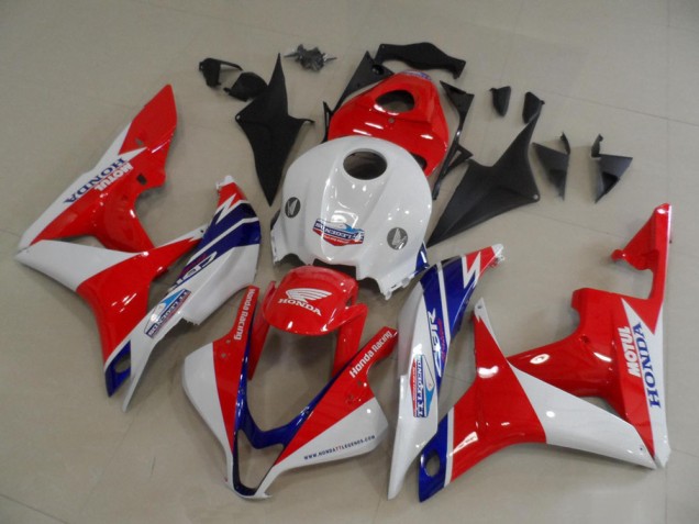 Carénages Moto Honda CBR600RR 2007-2008 - Blanc Rouge Bleu