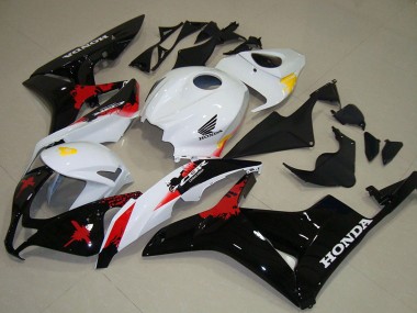Carénages Moto Honda CBR600RR 2007-2008 - Blanc Jaune Rouge Noir Brillant Abordables