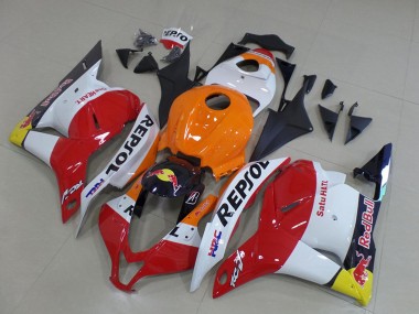 Carénages Moto Honda CBR600RR 2009-2012 - Orange Blanc Rouge Jaune Bleu Repsol HRC Red Bull Abordables