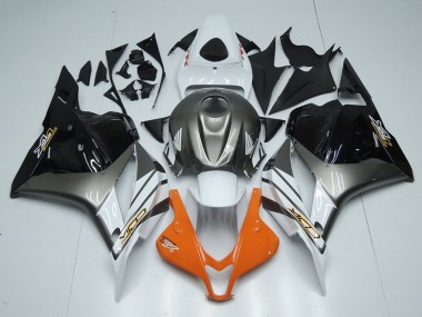 Carénages Moto Honda CBR600RR 2009-2012 - Blanc Argent Orange Noir Brillant Abordables