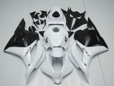 Carénage Moto Honda CBR600RR 2009-2012 - Blanc Noir Mat Abordables