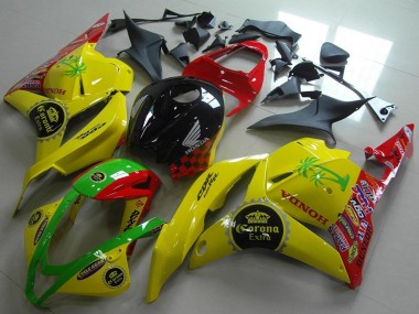 Carénages Moto Honda CBR600RR 2009-2012 - Jaune Rouge Vert Noir Brillant Corona Extra Abordables