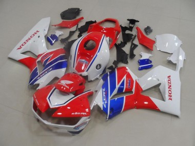 Carénages Moto Honda CBR600RR 2013-2023 - Blanc Rouge Bleu TT Legends Abordables