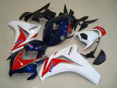 Carénages Moto Honda CBR1000RR 2008-2011 - Blanc Rouge Bleu HRC Abordables