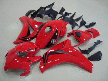 Kits Carénage Moto Honda CBR1000RR 2008-2011 - Rouge Noir Brillant OEM Style Abordables