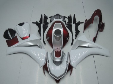 Carénages Moto Honda CBR1000RR 2008-2011 - Blanc Argent Rouge Marron Abordables