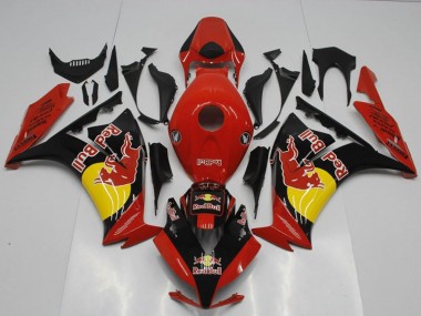 Carénages Moto Honda CBR1000RR 2012-2016 - Rouge Noir Jaune Red Bull Abordables