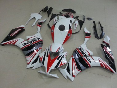 Carénages Moto Honda CBR1000RR 2012-2016 - Blanc Rouge Argent Noir One Heart Abordables