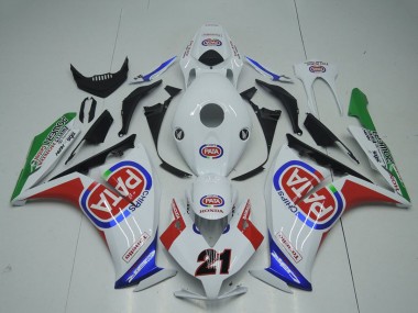 Carénages Moto Honda CBR1000RR 2012-2016 - Blanc Rouge Bleu Vert Pata 21 Abordables
