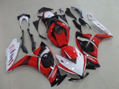 Carénage Moto Honda CBR1000RR 2012-2016 - Blanc Rouge Noir Brillant Abordables