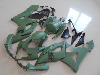 Carénages Moto Suzuki GSXR 1000 2005-2006 - Vert Mat Armée Abordables