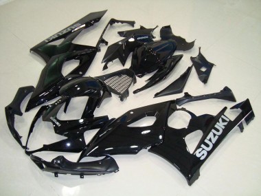 Carénages Moto Suzuki GSXR 1000 2005-2006 - Noir Brillant Abordables