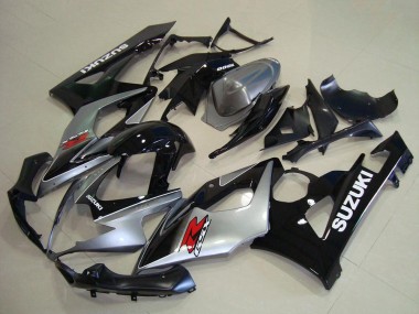 Kits Carénage Moto ABS Suzuki GSXR 1000 2005-2006 - Argent Noir Rouge Abordables