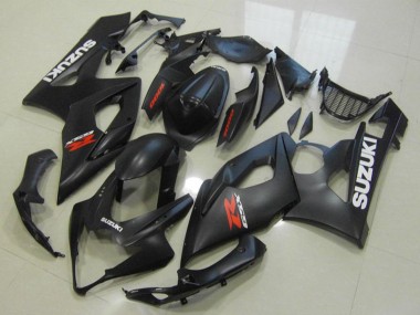 Carénages Moto Suzuki GSXR 1000 2005-2006 - Noir Mat Blanc Rouge Abordables