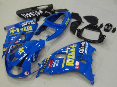 Carénages Moto Suzuki TL1000R 1998-2003 - Bleu Jaune Noir Rizla Dunlop Abordables
