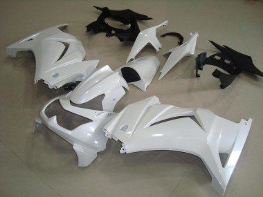 Carénages Moto Kawasaki ZX250R 2008-2012 - Blanc Perle Abordables