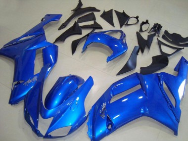 Carénages Moto ABS Kawasaki ZX6R 2007-2008 - Bleu Abordables