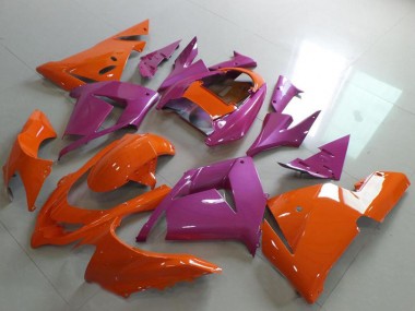 Carénages Moto Kawasaki ZX10R 2004-2005 - Orange Rose Abordables