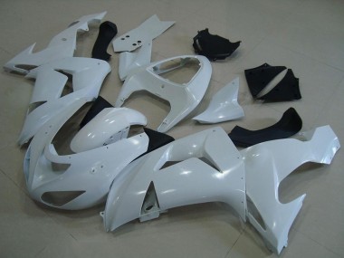 Carénages Moto Kawasaki ZX10R 2006-2007 - Blanc Abordables