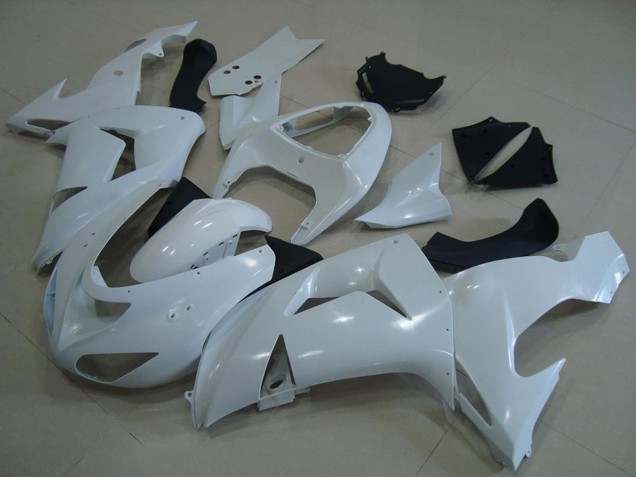 Carénages Moto Kawasaki ZX10R 2006-2007 - Blanc